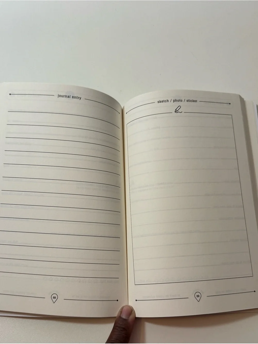 Adventure Log Book - Orange Sunset Travel Journal